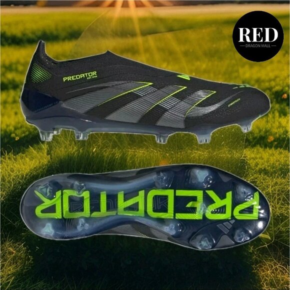 Adidas Predator Elite FG Electric Stealth Pack JI1085 - Men’s Size 8.5 main image 7